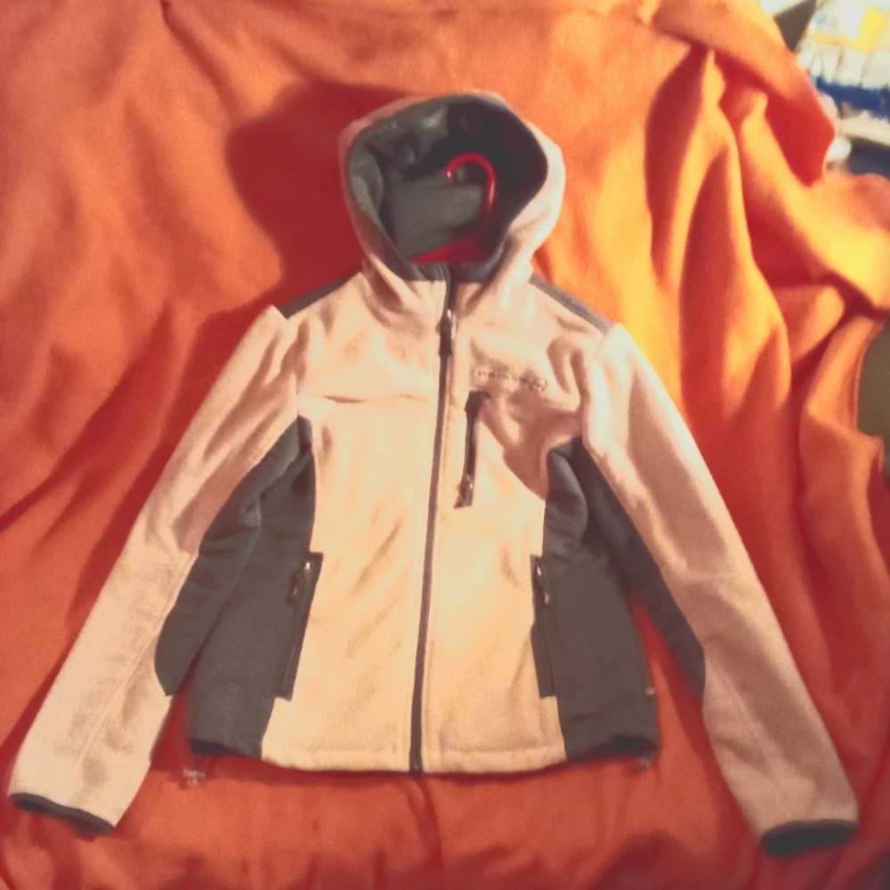 Free Country pink and grey womans coat